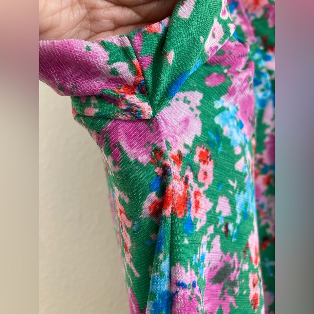 Dear Scarlett Lizzy Blouse in Floral Print Size M - Picture 4 of 9
